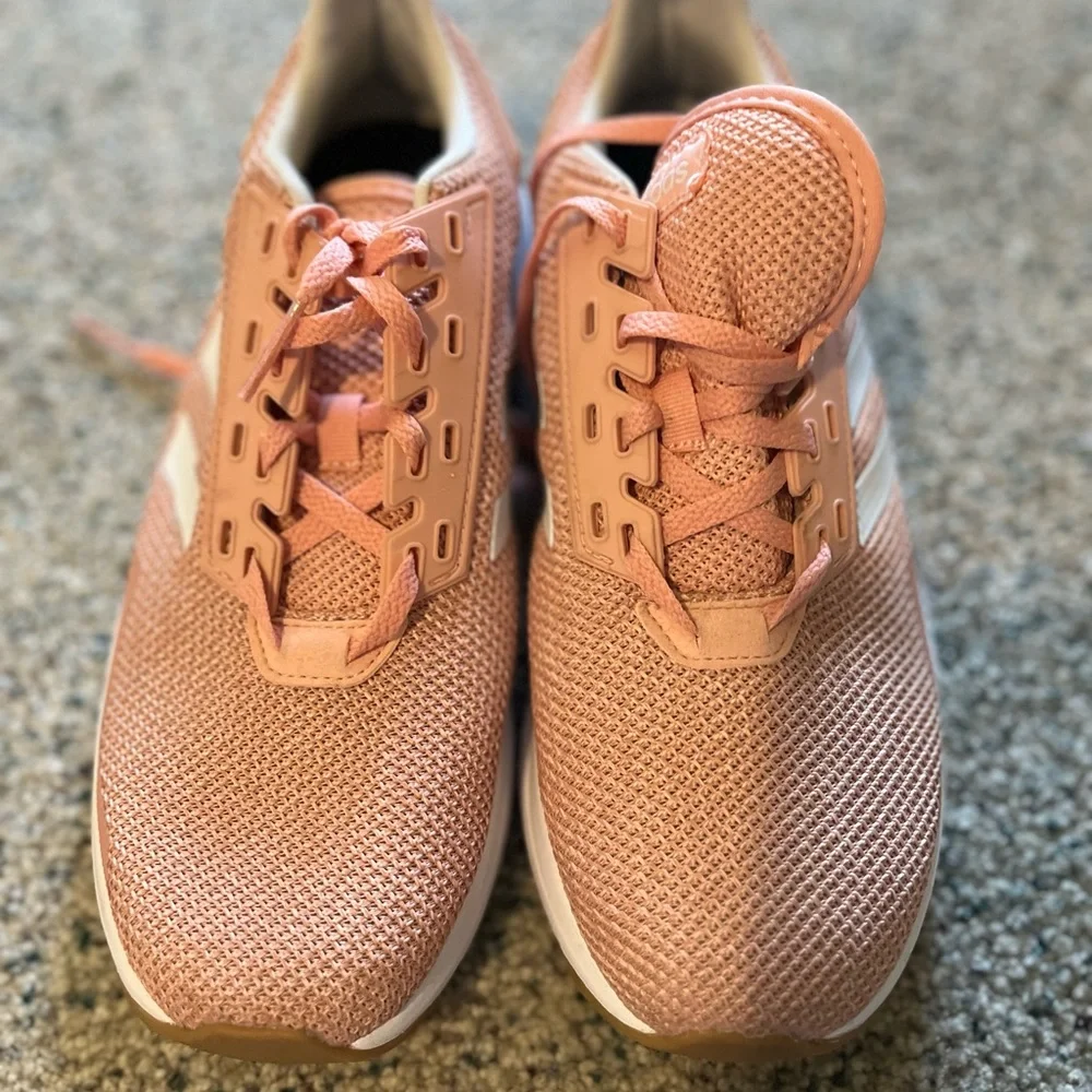 Pink Adidas Tennis Shoes - Picture 6 of 7